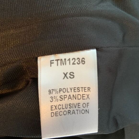 Sz X Small Red and Black THML dress - Picture 11 of 12